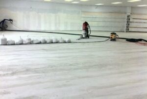 Industrial large area concrete grinding NZ Grinders