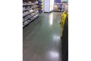 Supermarket concrete grinding NZ Grinders Tauranga