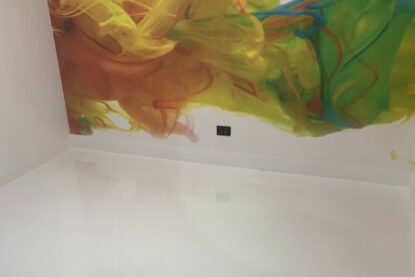 White Epoxy Floor NZ Grinders Tauranga