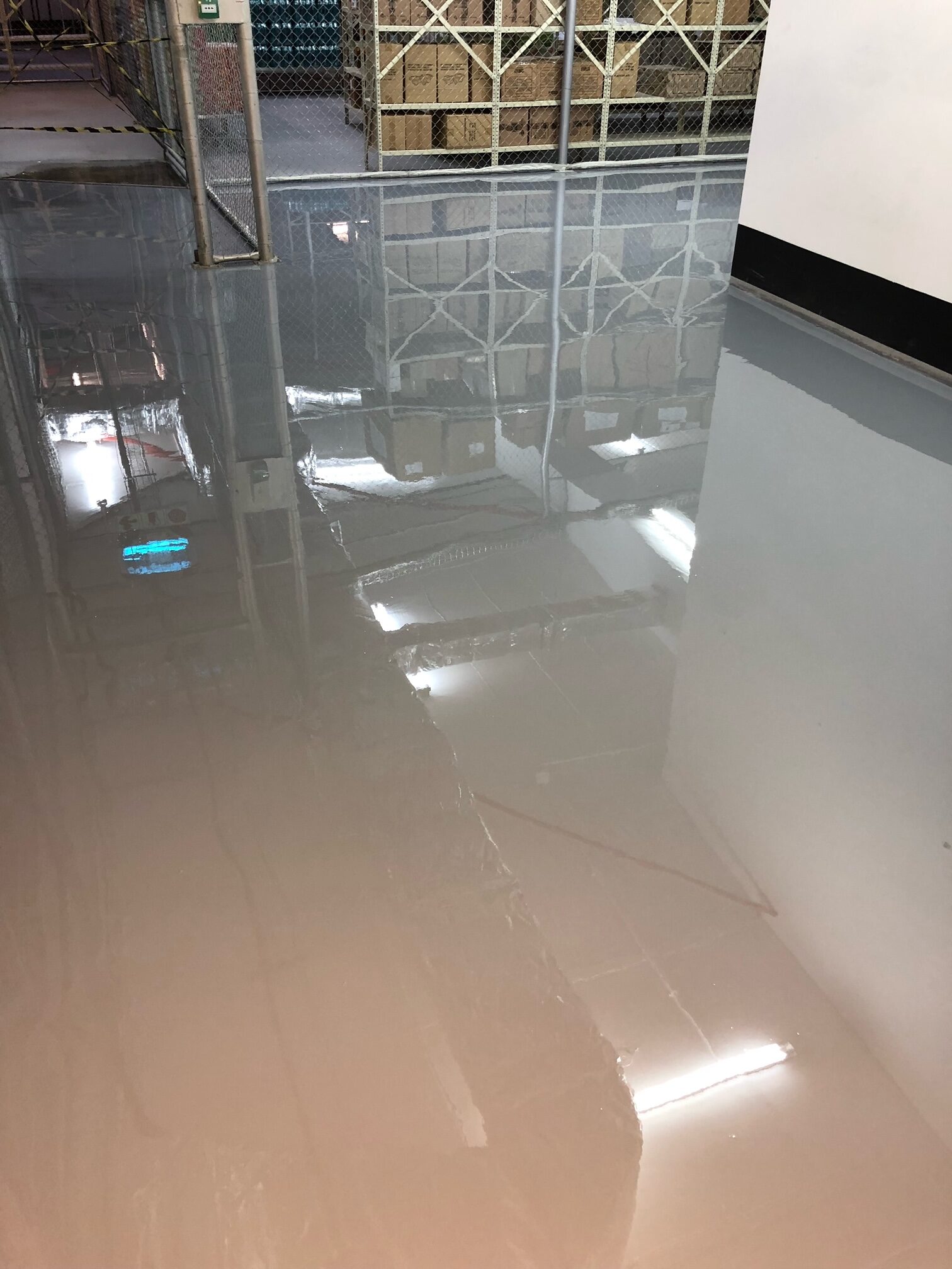 Garage Epoxy floor Tauranga NZ Grinders