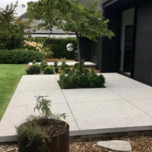 Outdoor patio concrete finish nz grinders grind king pcl polished concrete grind seal Polished concrete outdoor patio NZ Grinders Tauranga