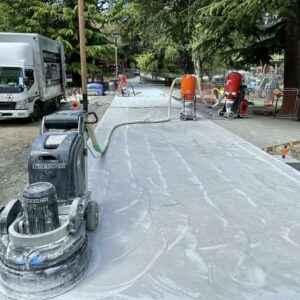Queenstown lakefront path being completed by workers