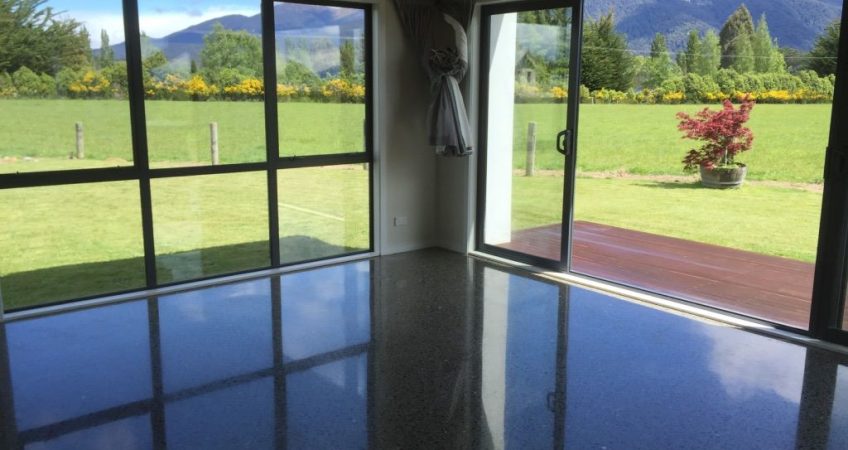 Polished concrete floors Tauranga Wellington