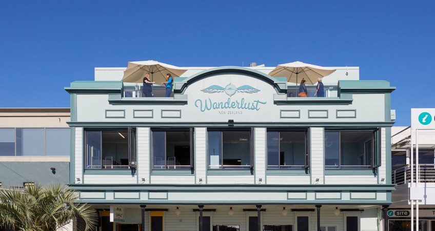 Historic building restoration tauranga NZ Grinders polished concrete