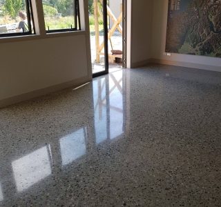 Residential Polished concrete floor