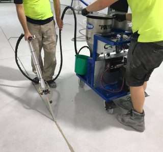 Polished concrete joint compound NZ Grinders