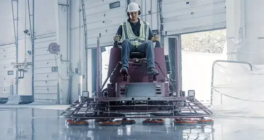 Concrete prep, grind, polish and coat