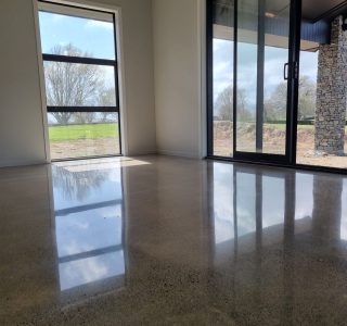 Polished Concrete Lounge Floor
