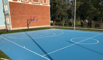 Sportscourt refinish