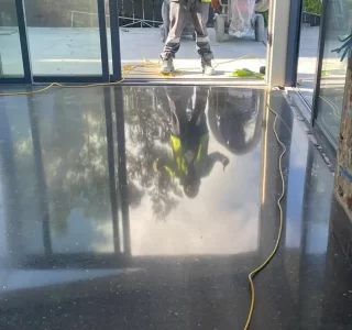 Polished concrete floors NZ Grinders Tauranga Wellington