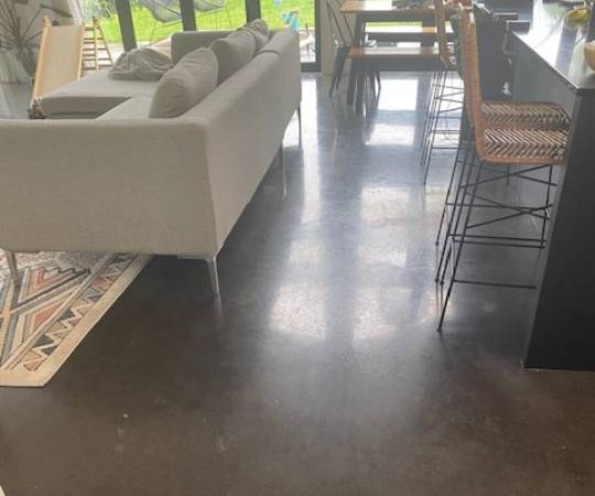 Grind and seal Polished Concrete NZ Grinders Rotorua