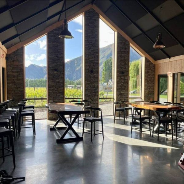 Marble Exposure polished concrete NZ Grinders Warehouse Tauranga Queenstwon Vineyard cafe