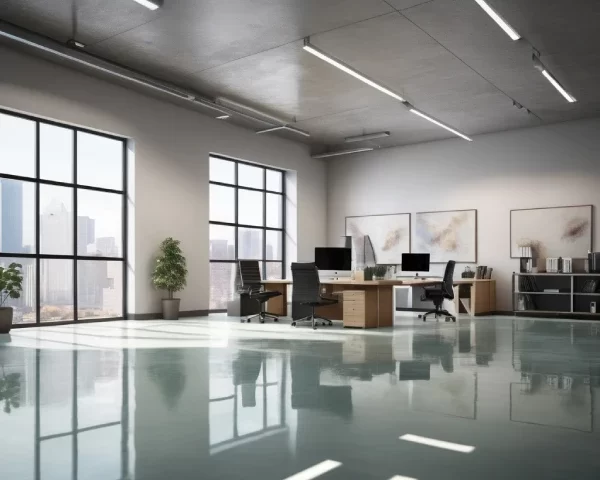 How Epoxy Flooring Can Transform Your Commercial Office Space