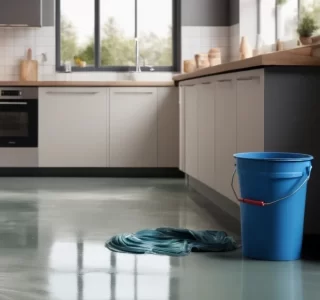 kitchen epoxy floor cleaning NZ Grinders Tauranga