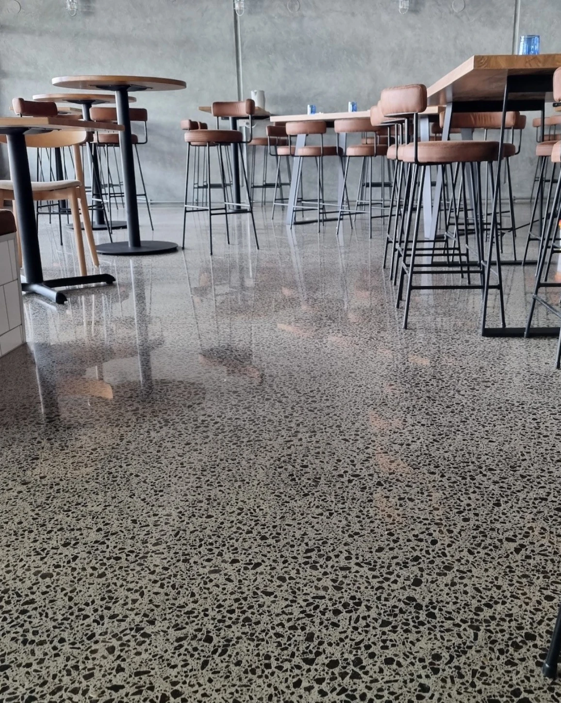 NZ Grinders Polished Concrete Floor Mt Maunganui