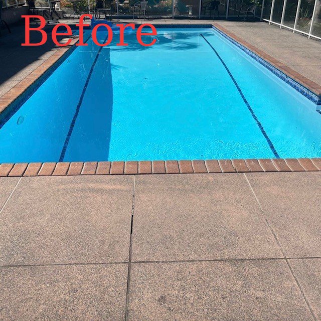 Before pool upgrade